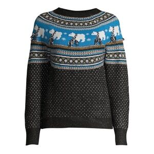 Holiday Time Women's Fair Isle Holiday Sweater